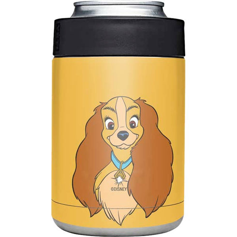 Disney Lady & The Tramp Lady Portrait Yeti Colster Can Insulator Skin