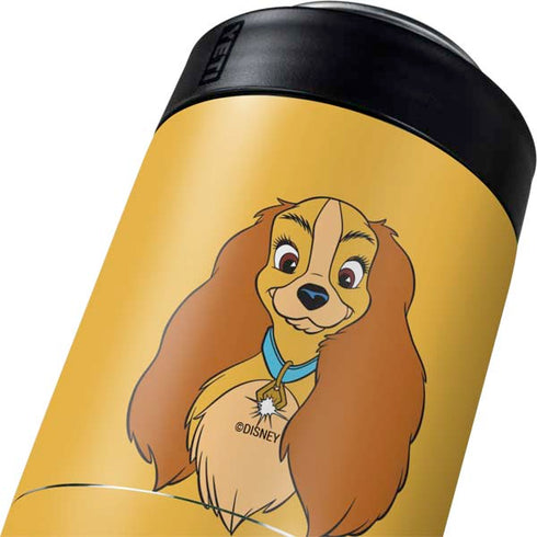 Disney Lady & The Tramp Lady Portrait Yeti Colster Can Insulator Skin