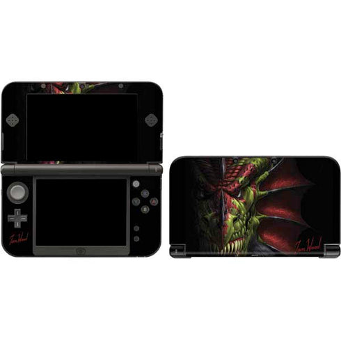Tom Wood Lair of Shadows Dragon 3DS XL 2015 Skin