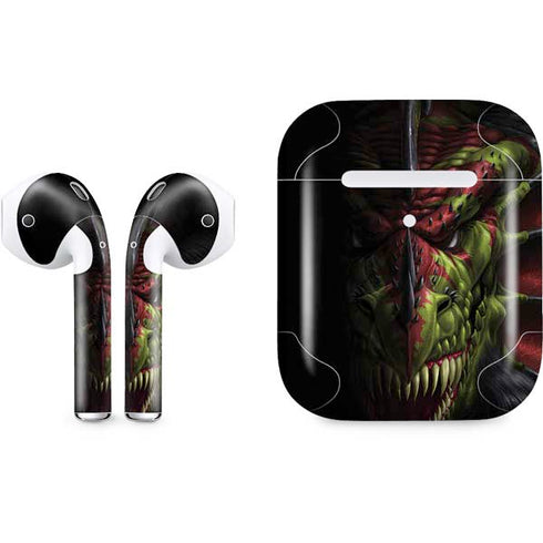 Tom Wood Lair of Shadows Dragon Apple AirPods 2 Skin