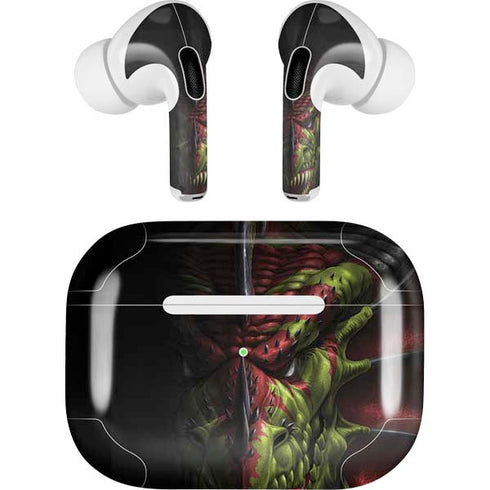 Tom Wood Lair of Shadows Dragon Apple AirPods Pro Skin