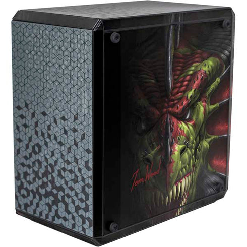 Tom Wood Lair of Shadows Dragon Cooler Master MasterBox Q300L Mini Tower Skin