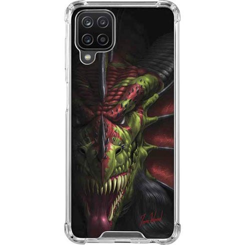 Tom Wood Lair of Shadows Dragon Galaxy A12 Clear Case