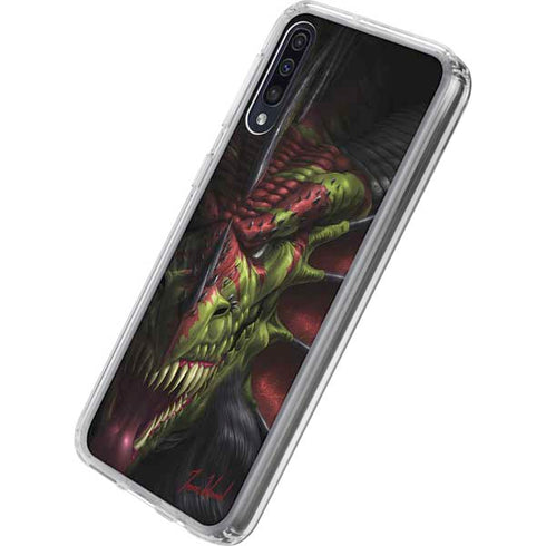 Tom Wood Lair of Shadows Dragon Galaxy A50 Clear Case