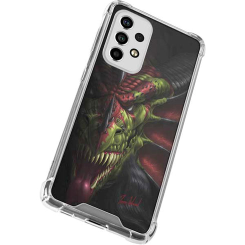 Tom Wood Lair of Shadows Dragon Galaxy A53 5G Clear Case