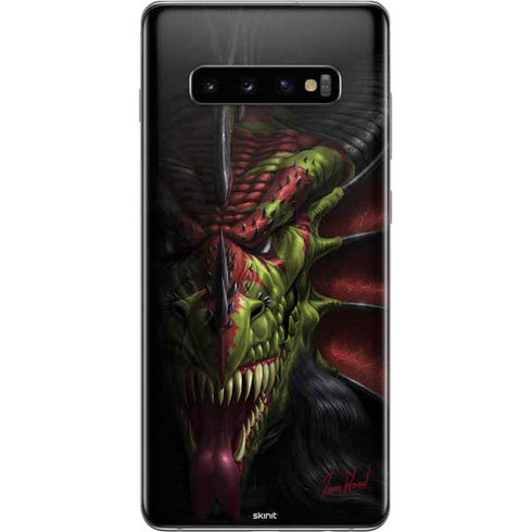 Tom Wood Lair of Shadows Dragon Galaxy S10 Plus Skin
