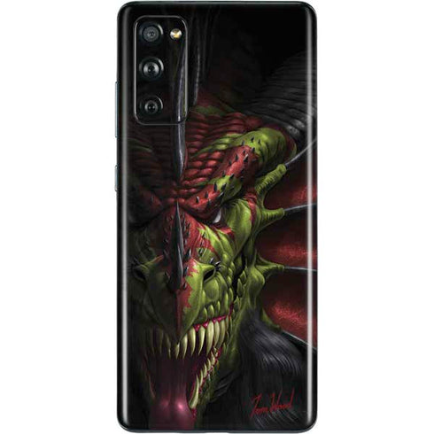 Tom Wood Lair of Shadows Dragon Galaxy S20 Fan Edition Skin