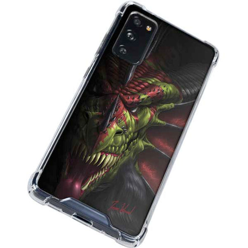 Tom Wood Lair of Shadows Dragon Galaxy S20 FE Clear Case