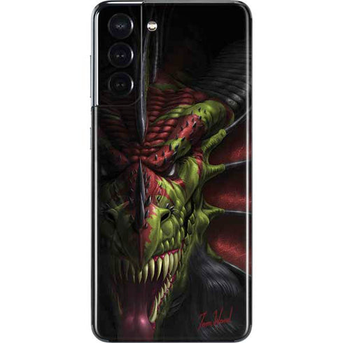 Tom Wood Lair of Shadows Dragon Galaxy S21 5G Skin