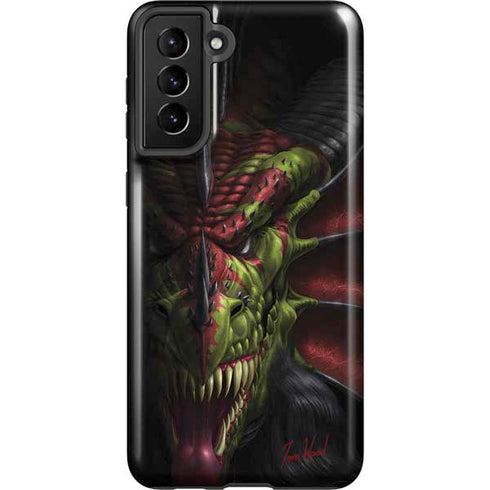 Tom Wood Lair of Shadows Dragon Galaxy S21 Plus 5G Pro Case