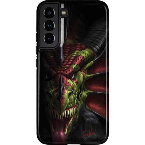 Tom Wood Lair of Shadows Dragon Galaxy S22 Plus Pro Case