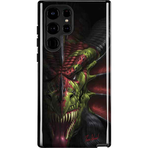 Tom Wood Lair of Shadows Dragon Galaxy S22 Ultra Pro Case