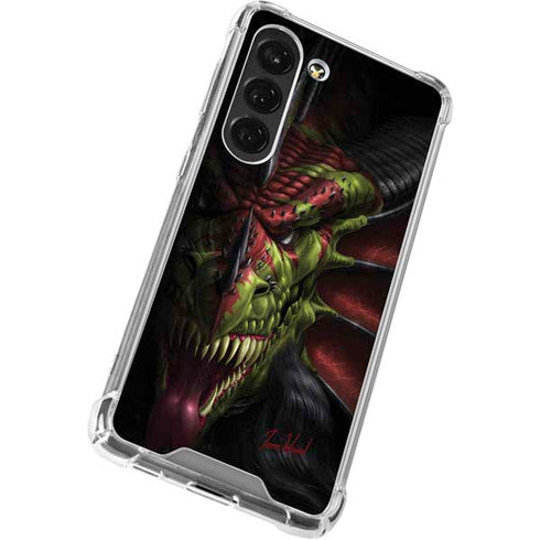 Tom Wood Lair of Shadows Dragon Galaxy S23 Clear Case