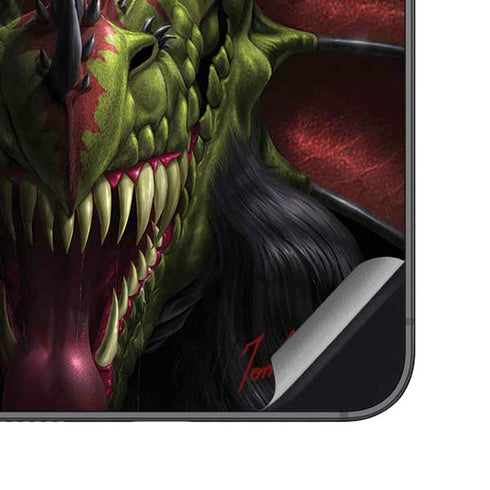 Lair of Shadows Dragon by Tom Wood Galaxy S23 FE Skin