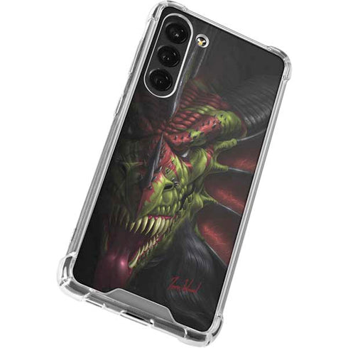 Tom Wood Lair of Shadows Dragon Galaxy S23 Plus Clear Case