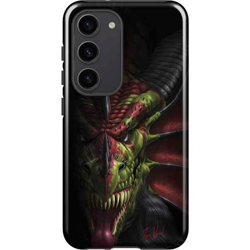 Tom Wood Lair of Shadows Dragon Galaxy S23 Pro Case