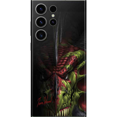 Tom Wood Lair of Shadows Dragon Galaxy S23 Ultra Skin