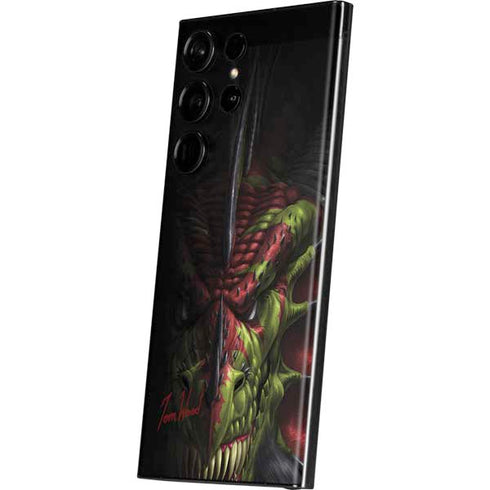 Tom Wood Lair of Shadows Dragon Galaxy S23 Ultra Skin