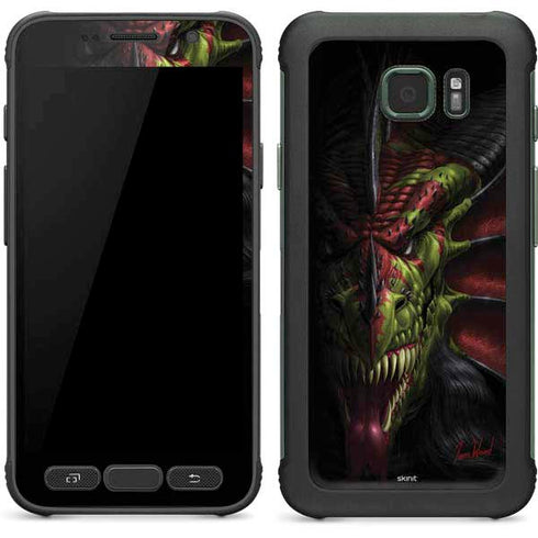 Tom Wood Lair of Shadows Dragon Galaxy S7 Active Skin