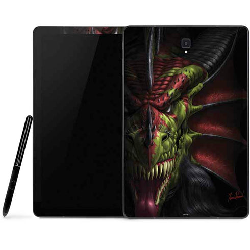 Tom Wood Lair of Shadows Dragon Samsung Galaxy Tab Skin