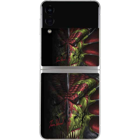 Tom Wood Lair of Shadows Dragon Galaxy Z Flip4 5G Skin