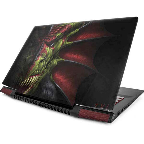 Tom Wood Lair of Shadows Dragon Lenovo IdeaPad Skin
