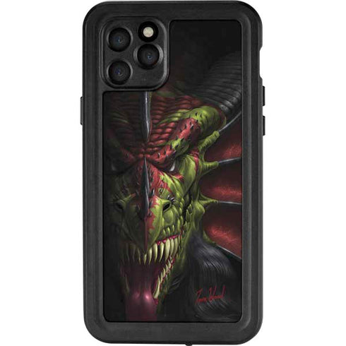 Tom Wood Lair of Shadows Dragon iPhone 11 Pro Waterproof Case
