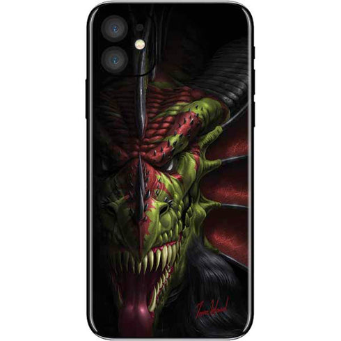 Tom Wood Lair of Shadows Dragon iPhone 11 Skin