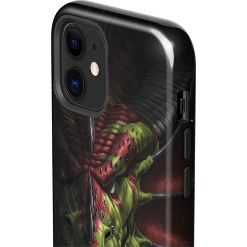Tom Wood Lair of Shadows Dragon iPhone 12 Impact Case