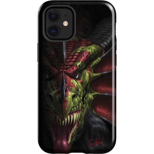 Tom Wood Lair of Shadows Dragon iPhone 12 Mini Impact Case
