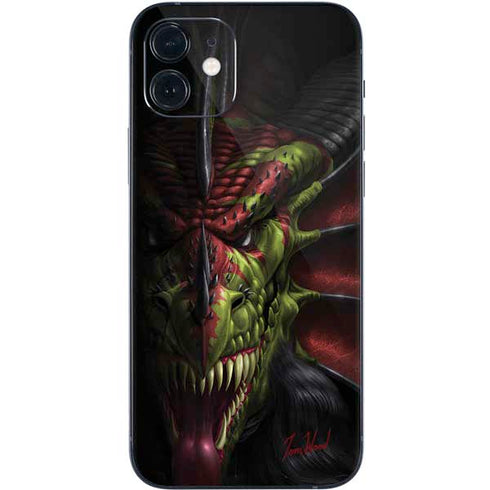 Tom Wood Lair of Shadows Dragon iPhone 12 Mini Skin