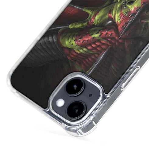 Tom Wood Lair of Shadows Dragon iPhone 14 Plus MagSafe Case