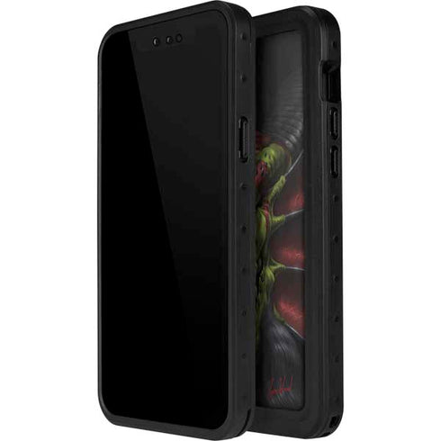 Tom Wood Lair of Shadows Dragon iPhone 14 Pro Max Waterproof Case