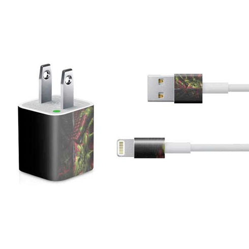 Tom Wood Lair of Shadows Dragon iPhone Charger (5W USB) Skin