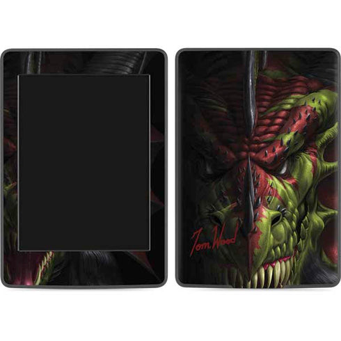 Tom Wood Lair of Shadows Dragon Amazon Kindle Skin