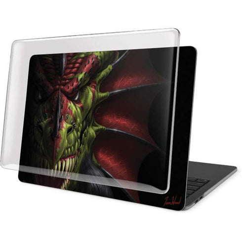 Tom Wood Lair of Shadows Dragon MacBook Pro 16in (2019-20) Case plus Skin