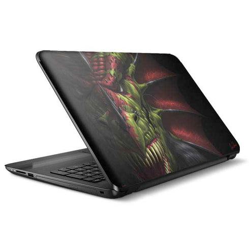 Tom Wood Lair of Shadows Dragon HP Notebook Skin
