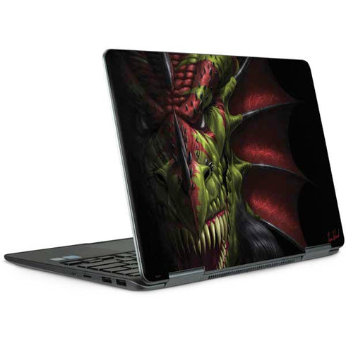 Tom Wood Lair of Shadows Dragon Notebook 9 Pro 13in (2017) Skin