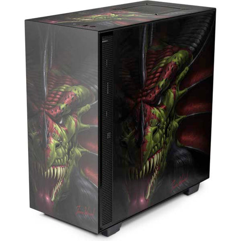 Tom Wood Lair of Shadows Dragon NZXT H510 Compact ATX Mid-Tower Case Skin