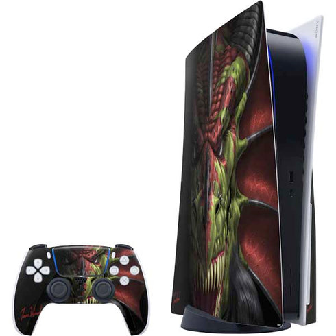 Tom Wood Lair of Shadows Dragon PS5 Bundle Skin