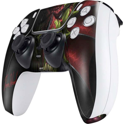 Tom Wood Lair of Shadows Dragon PS5 Controller Skin
