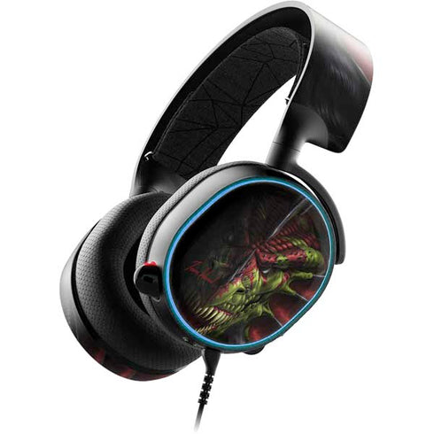Tom Wood Lair of Shadows Dragon SteelSeries Arctis 3 Skin