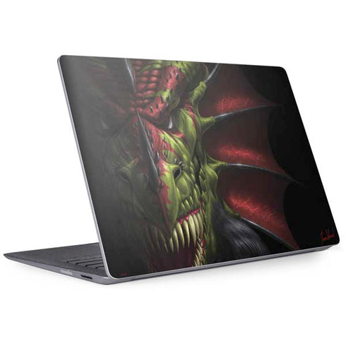 Tom Wood Lair of Shadows Dragon Surface Laptop 2 Skin