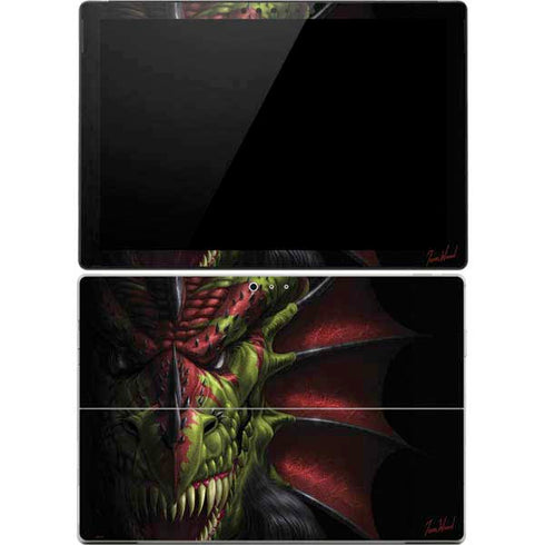 Tom Wood Lair of Shadows Dragon Surface Pro 4 Skin