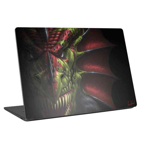 Tom Wood Lair of Shadows Dragon Universal Laptop 16.6in (13.4 x 9.7in) Skin