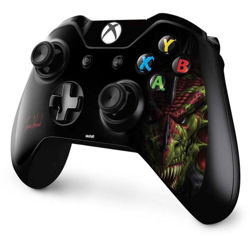 Tom Wood Lair of Shadows Dragon Xbox One Controller Skin
