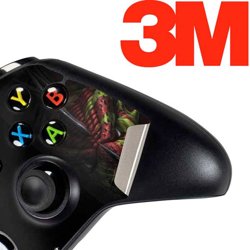 Tom Wood Lair of Shadows Dragon Xbox One Controller Skin
