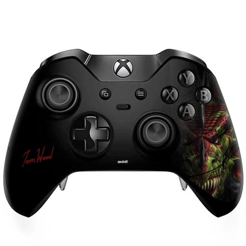 Tom Wood Lair of Shadows Dragon Xbox One Elite Controller Skin