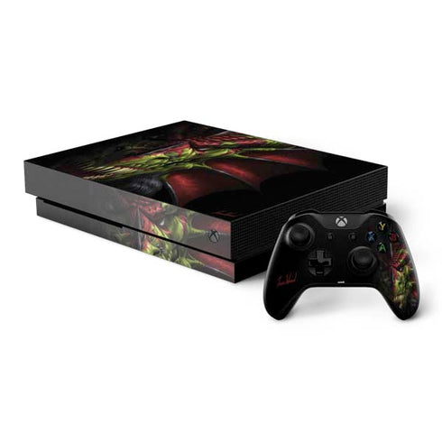 Tom Wood Lair of Shadows Dragon Xbox One X Bundle Skin