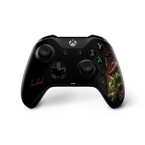 Tom Wood Lair of Shadows Dragon Xbox One X Controller Skin